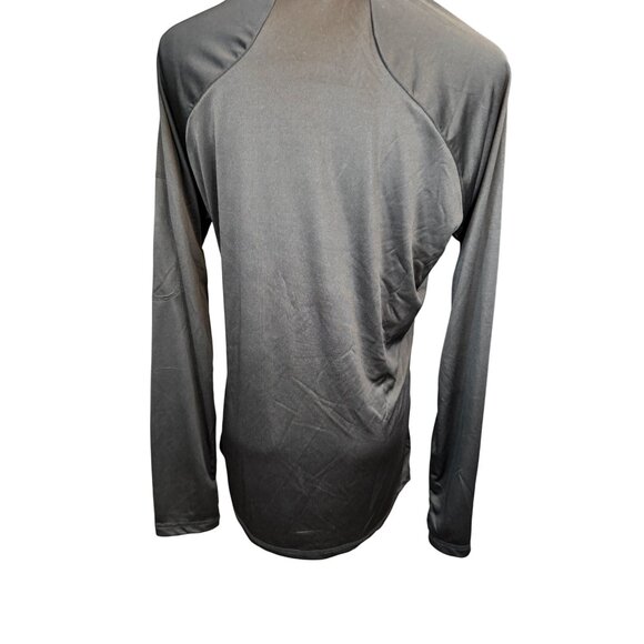 2/$30 The North Face M-L Long-Sleeve Black Pullover Zipper Top - Picture 11 of 15